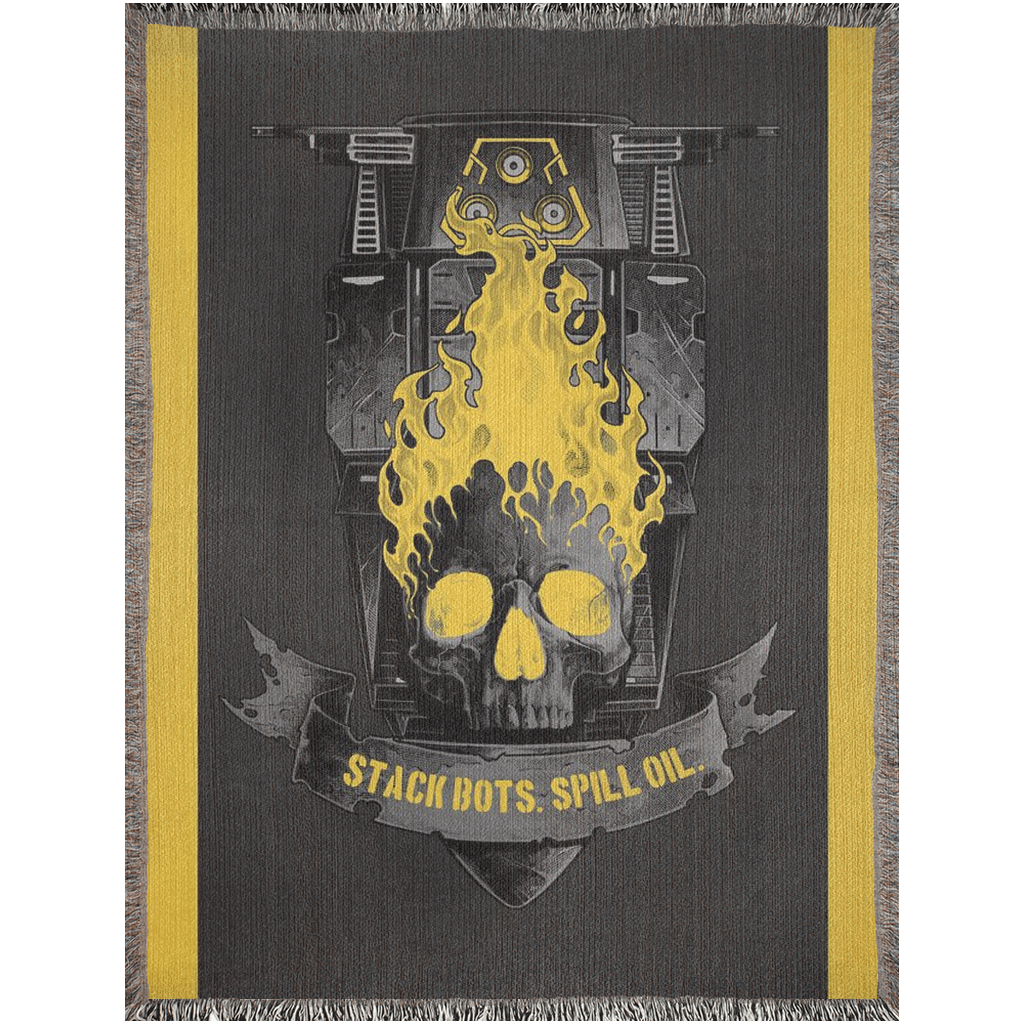 Diving Into Hell (Woven Blanket) – Threat Llama