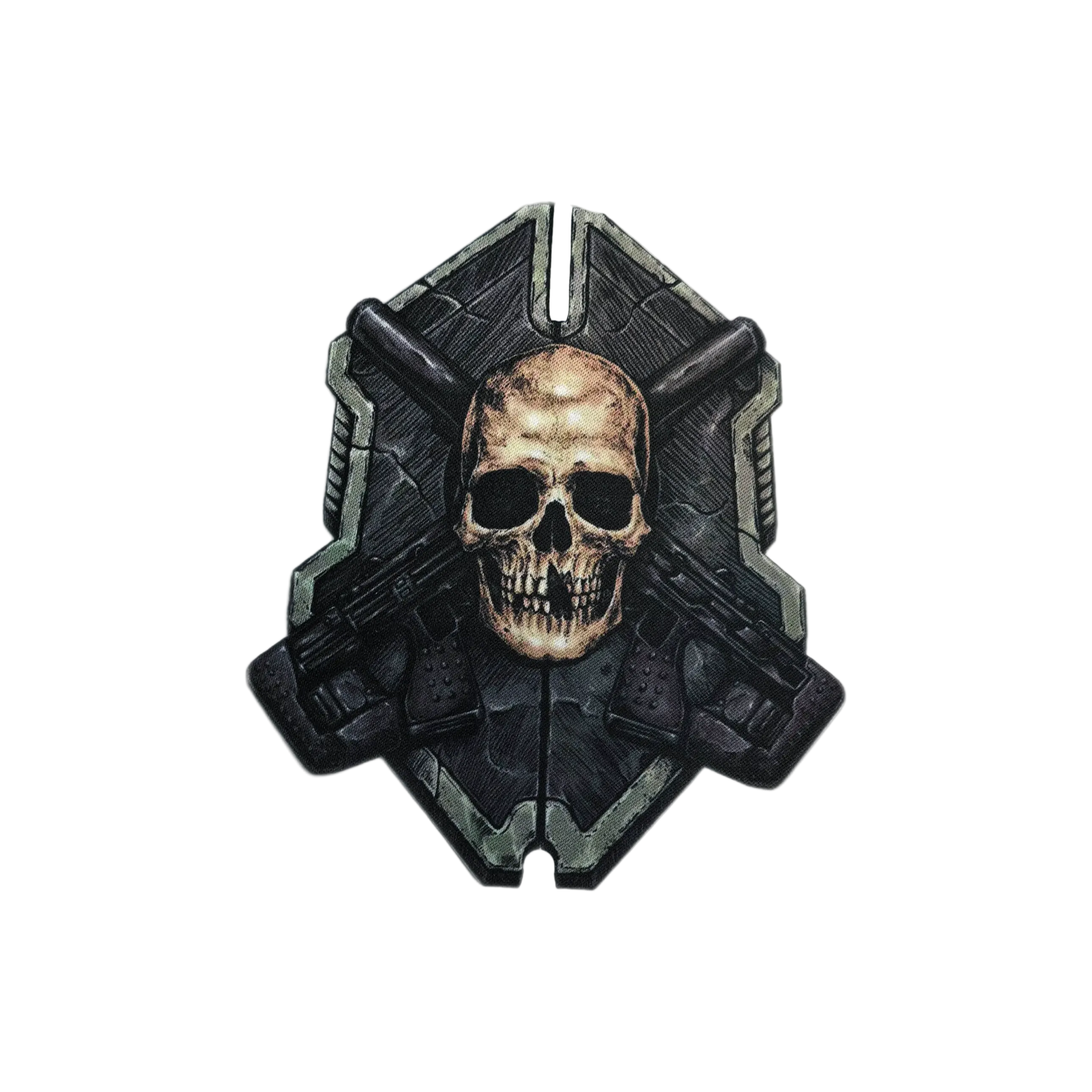 Hardest Difficulty - Limited Edition - 4”x 3" Sublimation Velcro Morale Patch Threat Llama