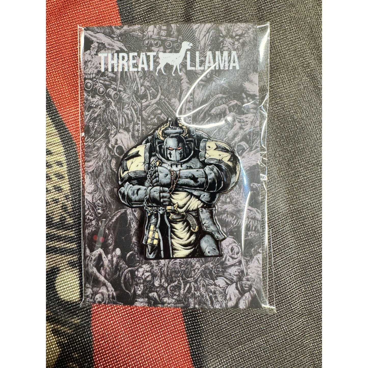 Space Knight Pin