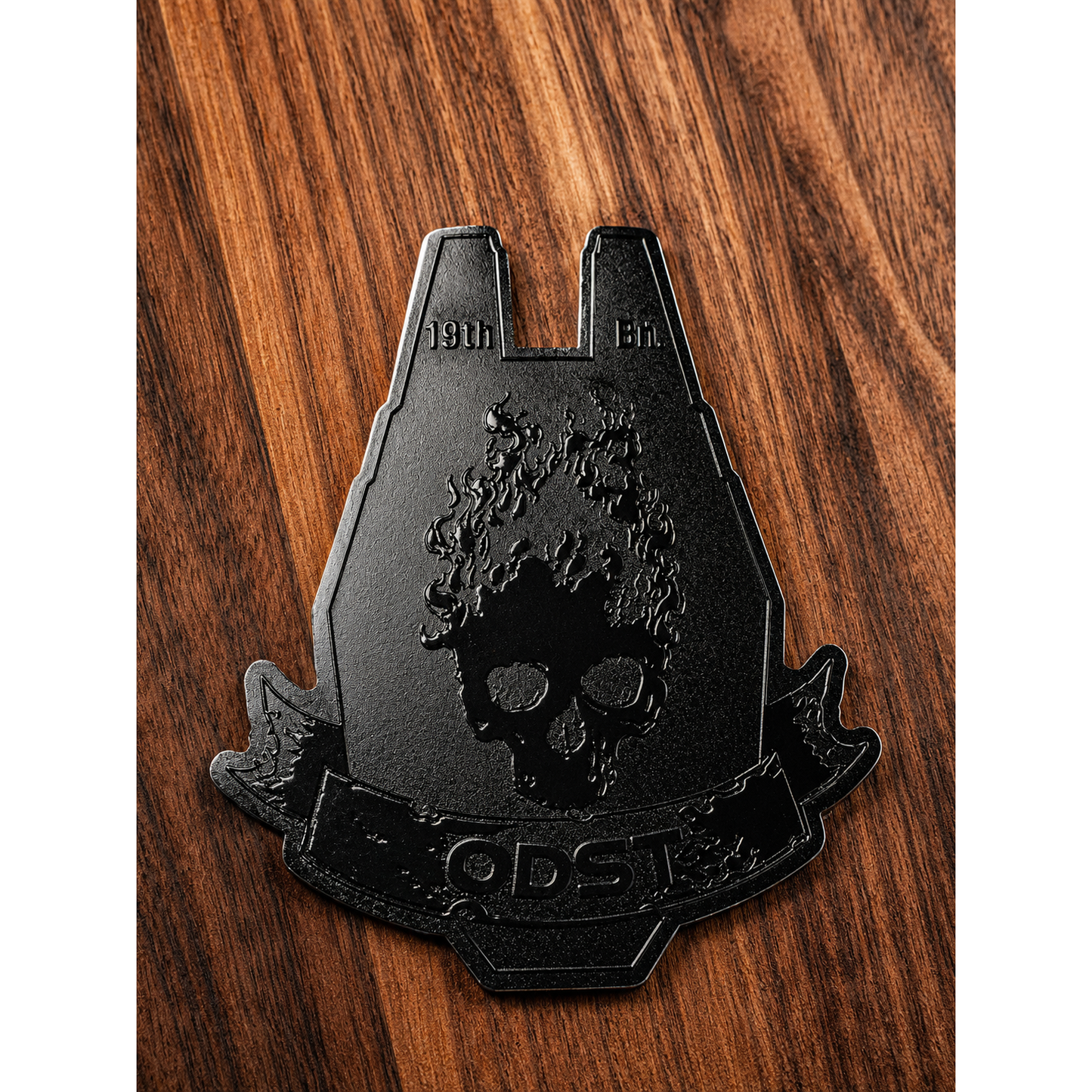 Hell Jumper Embossed Sticker