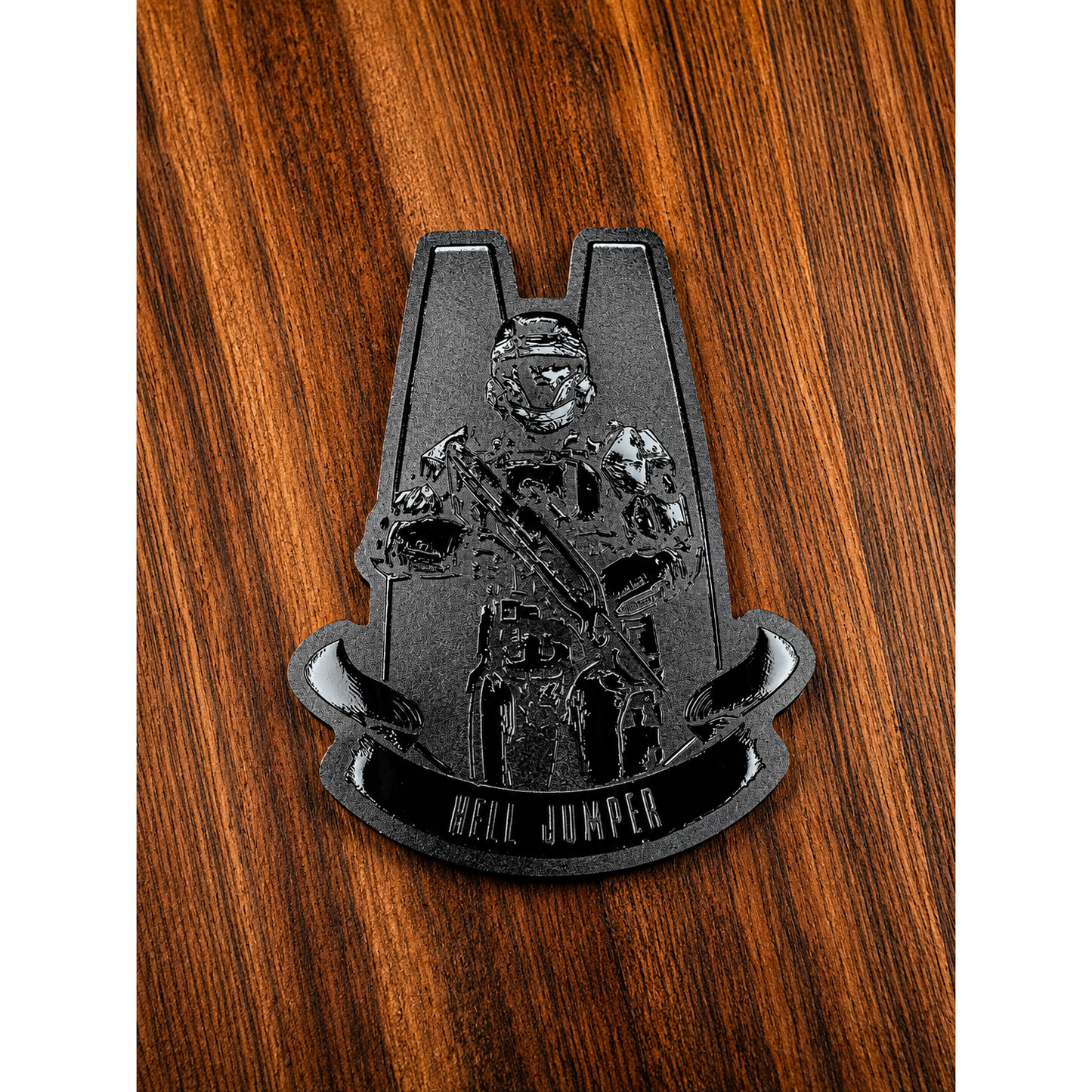 Orbital Drop Embossed Sticker