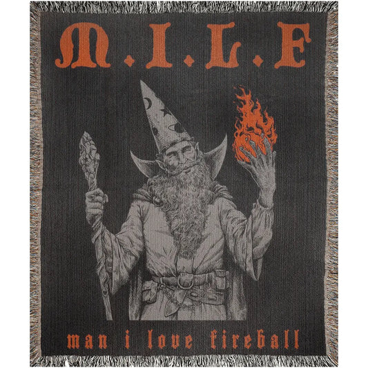 M.I.L.F (Woven Blanket) Threat Llama