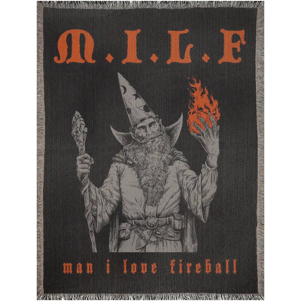 M.I.L.F (Woven Blanket) Threat Llama
