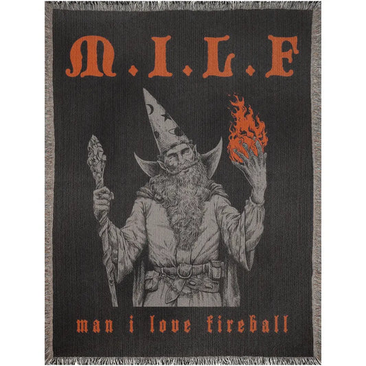 M.I.L.F (Woven Blanket) Threat Llama