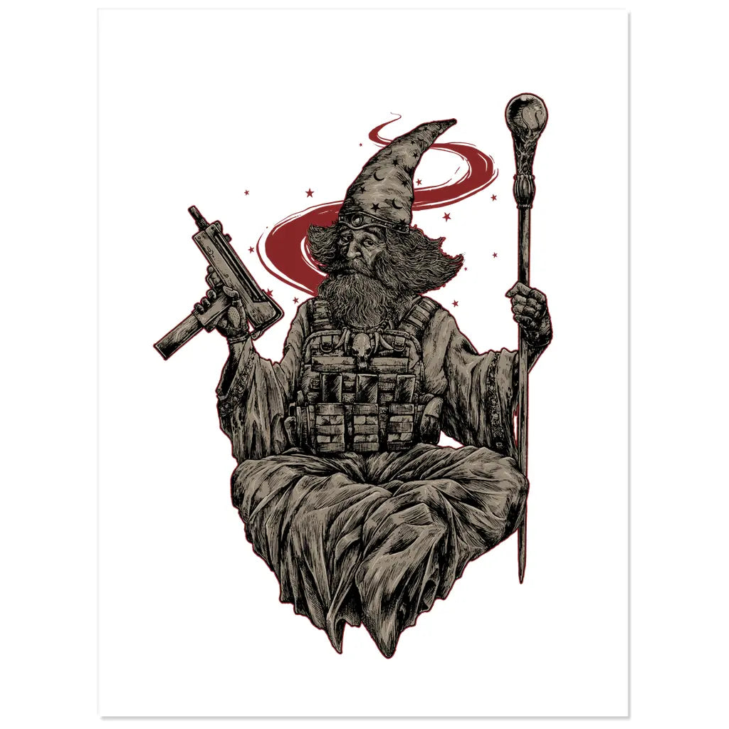 MAC-10 Magic (Sticker) Threat Llama
