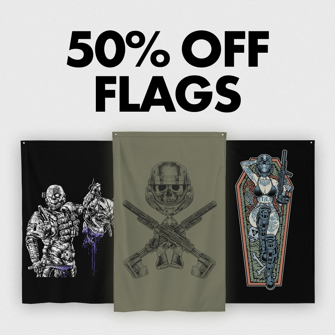 50% OFF ALL Flags