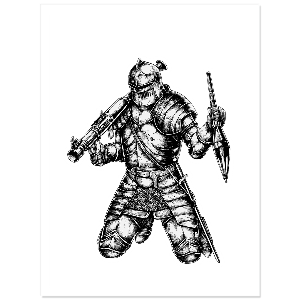 RPG Knight (Sticker)