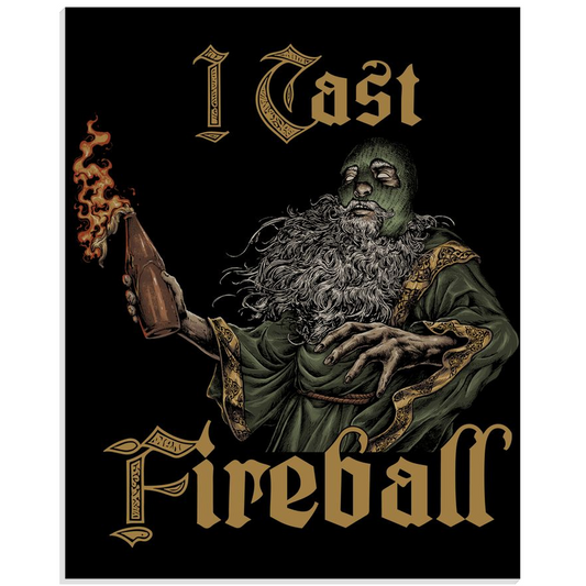 I Cast Fireball (Acrylic Print)