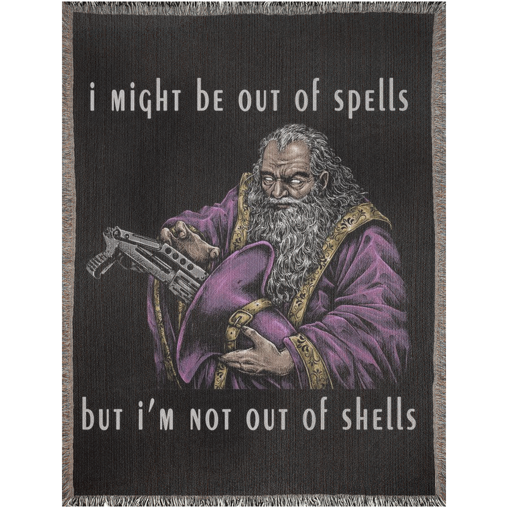 Out Of Spells (Woven Blanket)