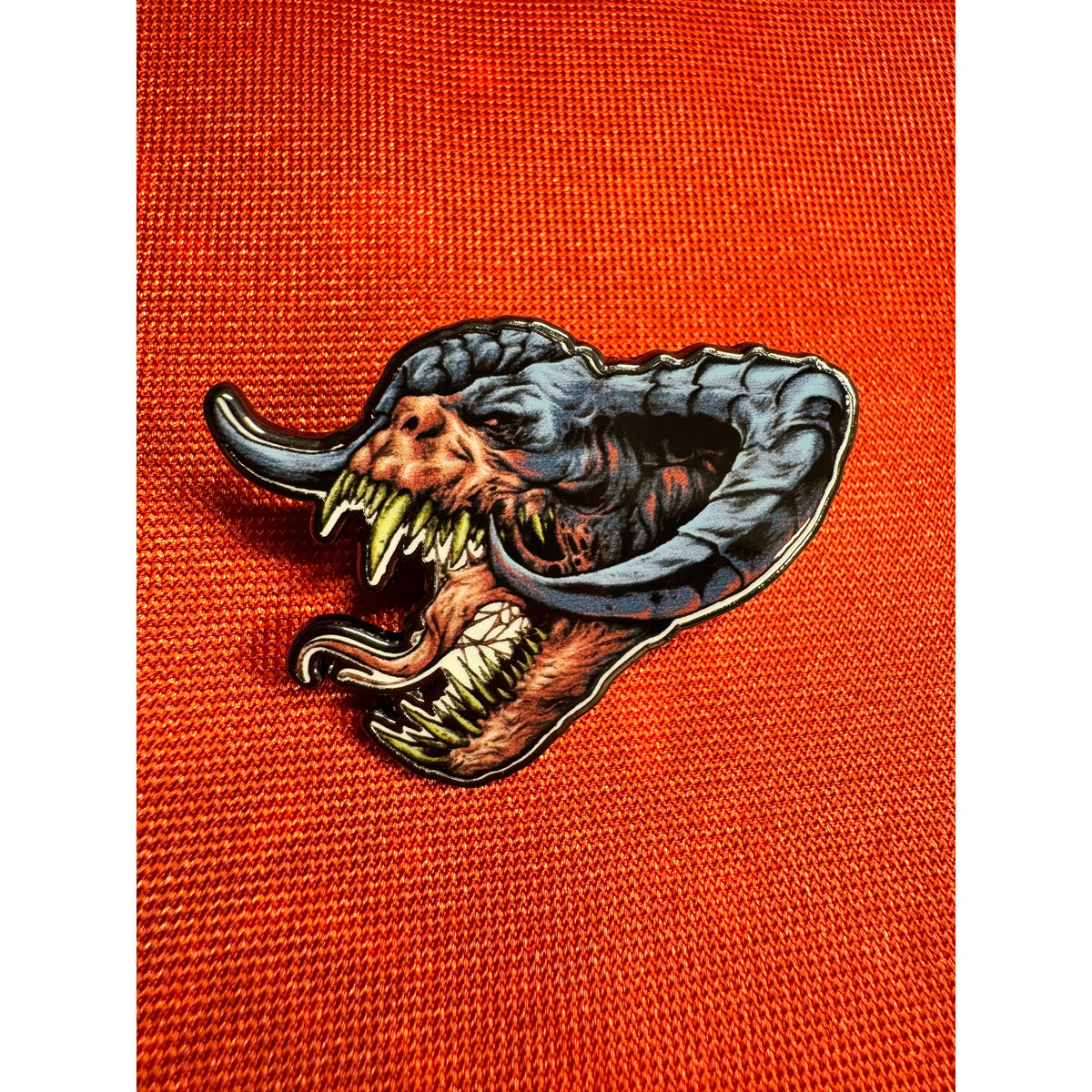 Doom Chameleon Pin