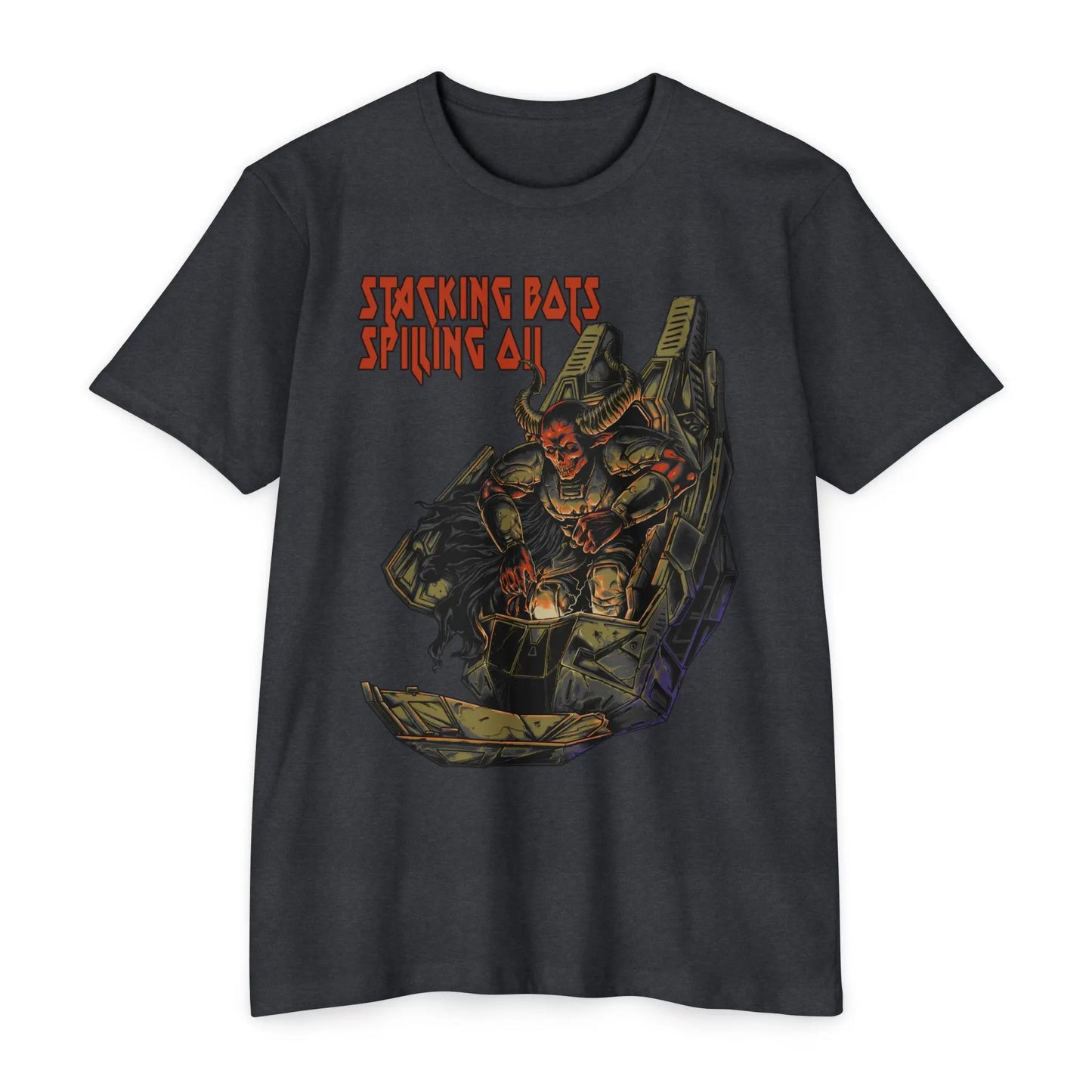 Spilling Oil (Shirt) Threat Llama