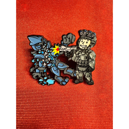 Xeno Slayer Pin