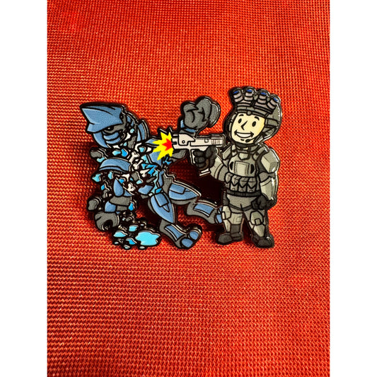 Xeno Slayer Pin