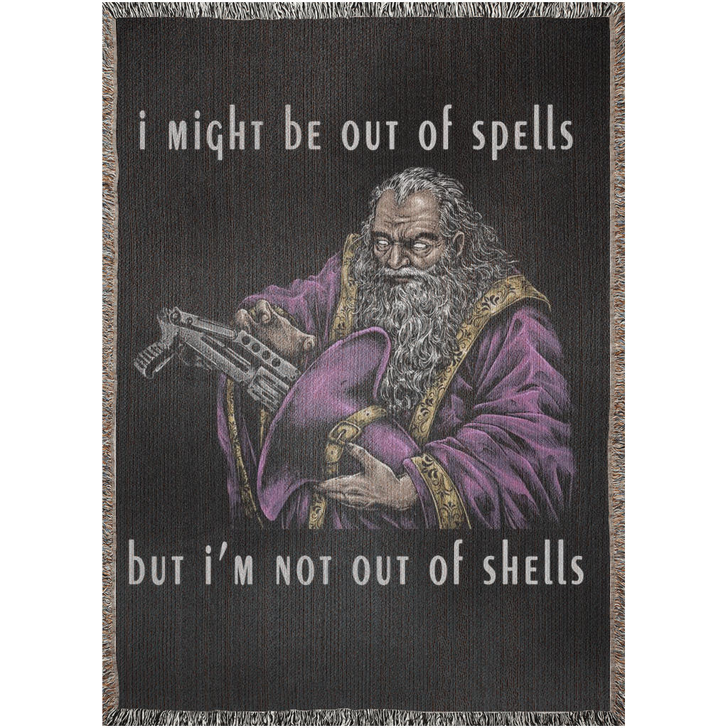 Out Of Spells (Woven Blanket)