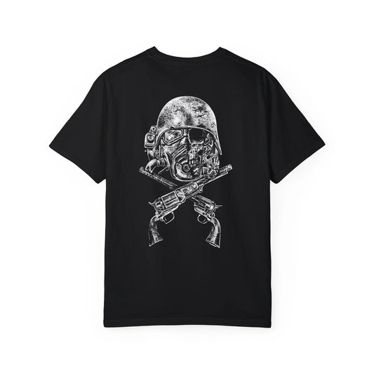 Apocalyptic Cowboy (Shirt) (Black) Printify