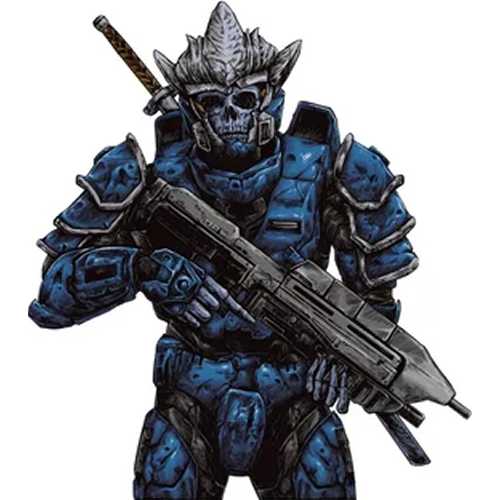 Armored Ninja Blue