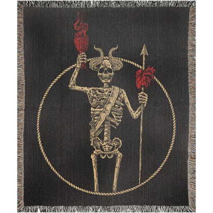 Black Beard (Woven Blanket) Threat Llama