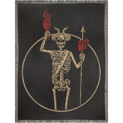 Black Beard (Woven Blanket) Threat Llama