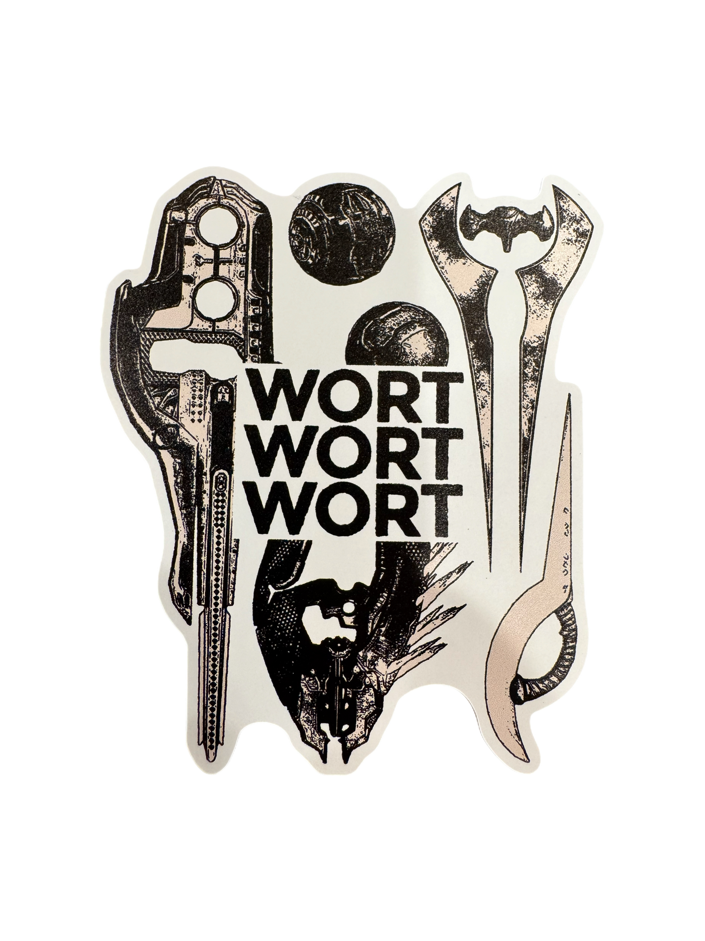 Wort Sticker
