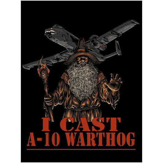 I Cast A-10 Warthog (Canvas) Threat Llama