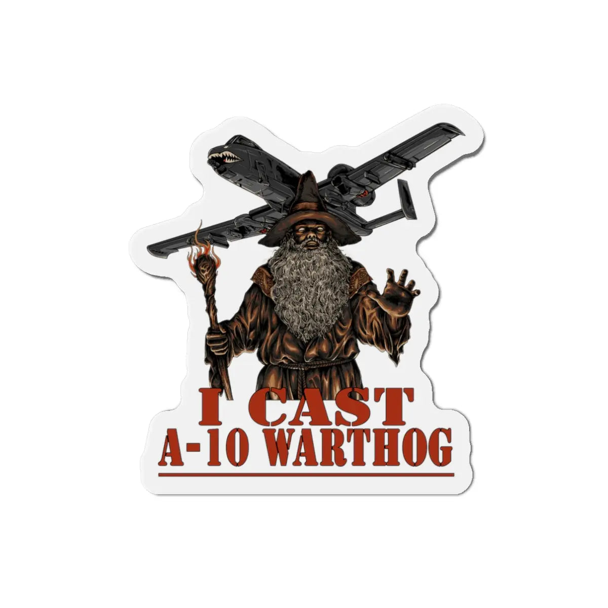 I Cast A-10 Warthog (Magnet) Threat Llama
