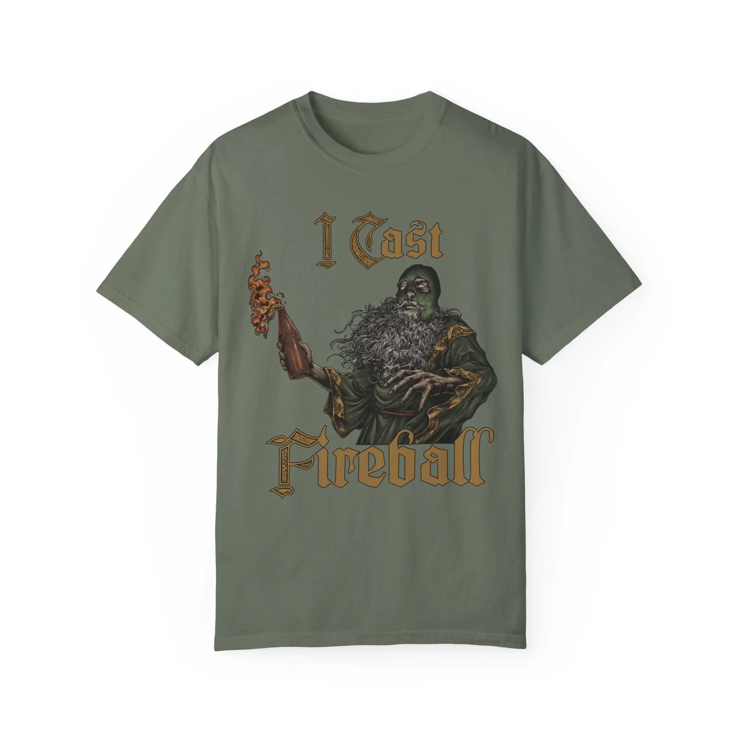 I Cast Fireball (Shirt) Threat Llama