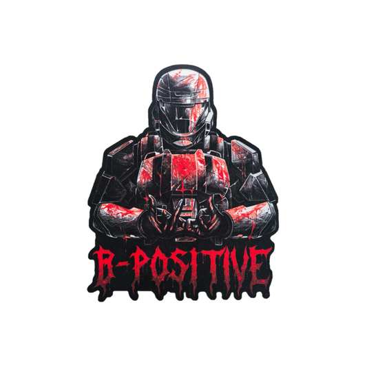 B Positive - Sublimation Velcro Morale Patch
