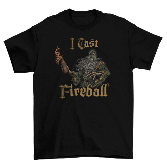 I Cast Fireball (Oversized Shirt)