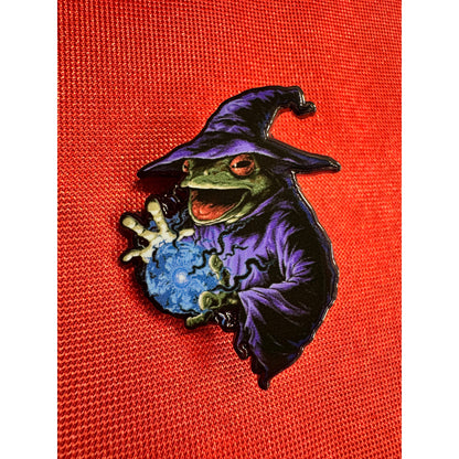 Frog Mage Pin