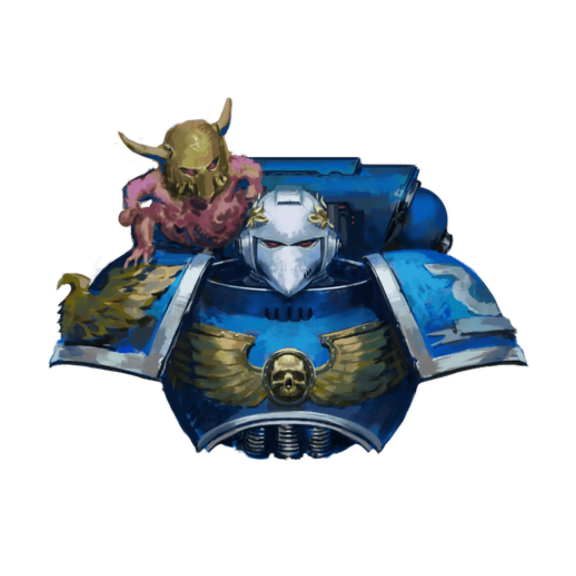 Daemon Slayer - Limited Edition - 4.3”x 3.4ish" Sublimation Velcro Morale Patch Threat Llama