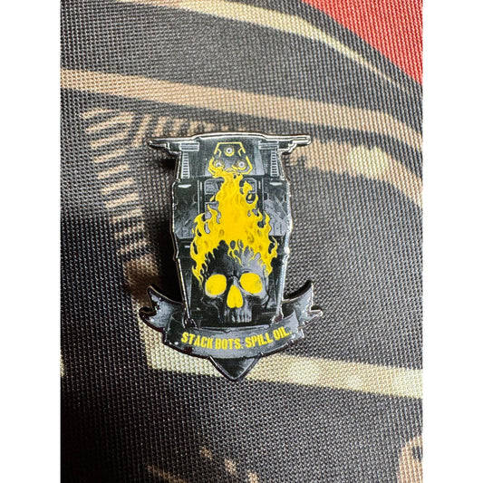 Diving Into Hell Pin