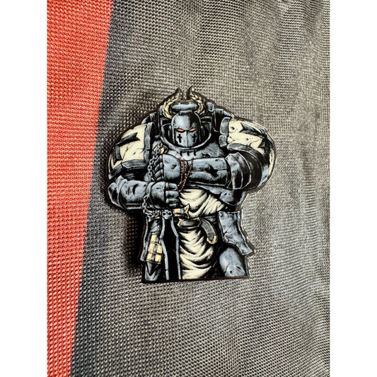 Space Knight Pin