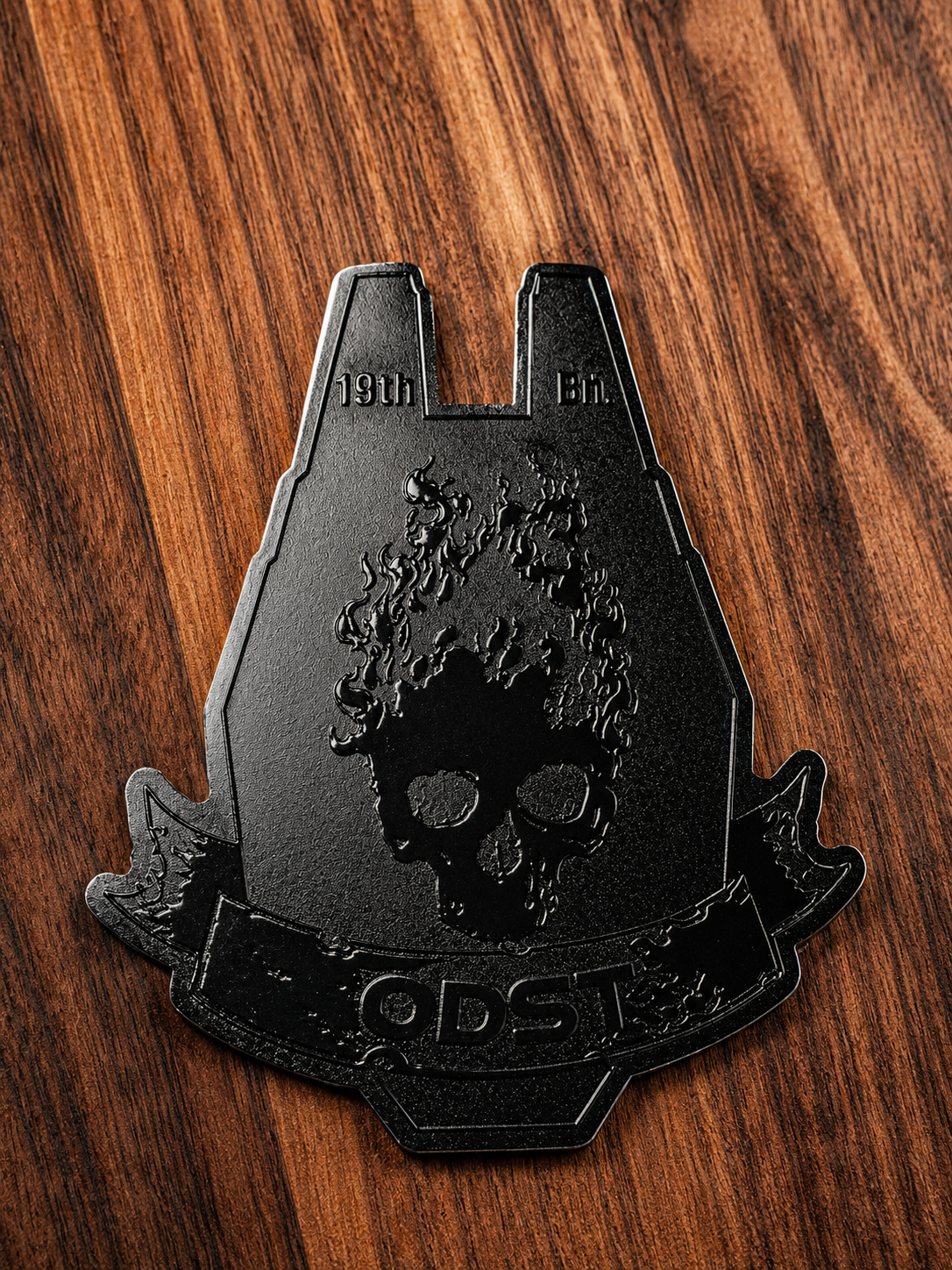 Hell Jumper Embossed Sticker