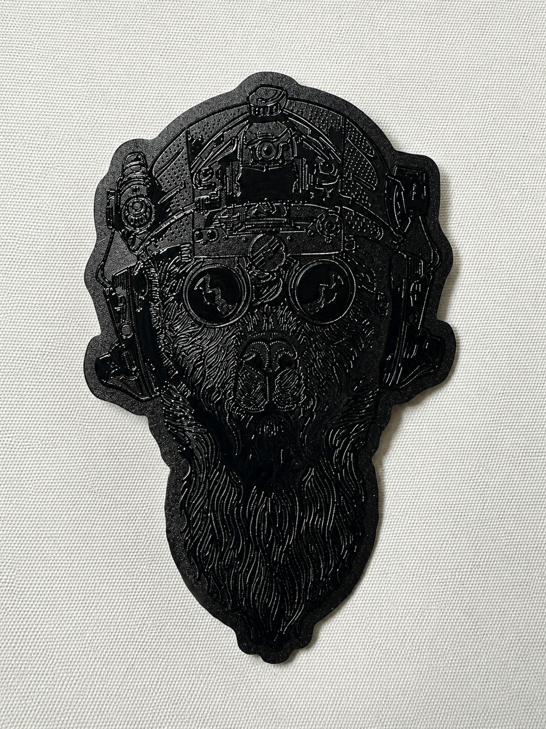 TL Mascot Embossed Sticker