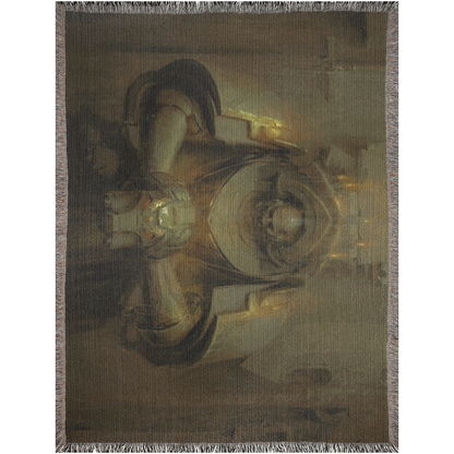Space Knight Woven Blanket