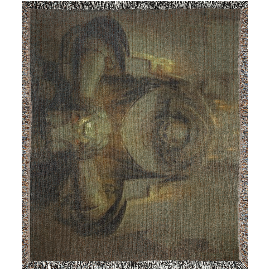 Space Knight Woven Blanket