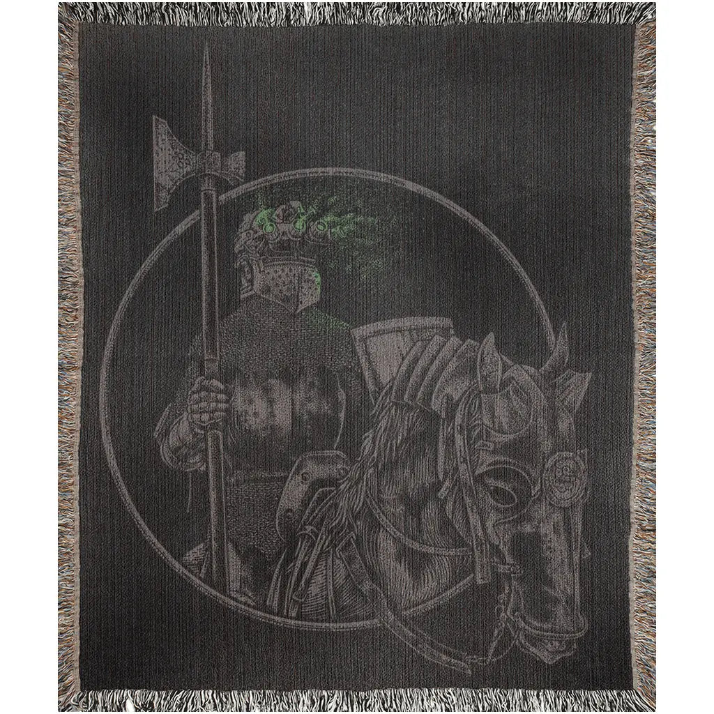 Knight Vision (Woven Blanket) Threat Llama