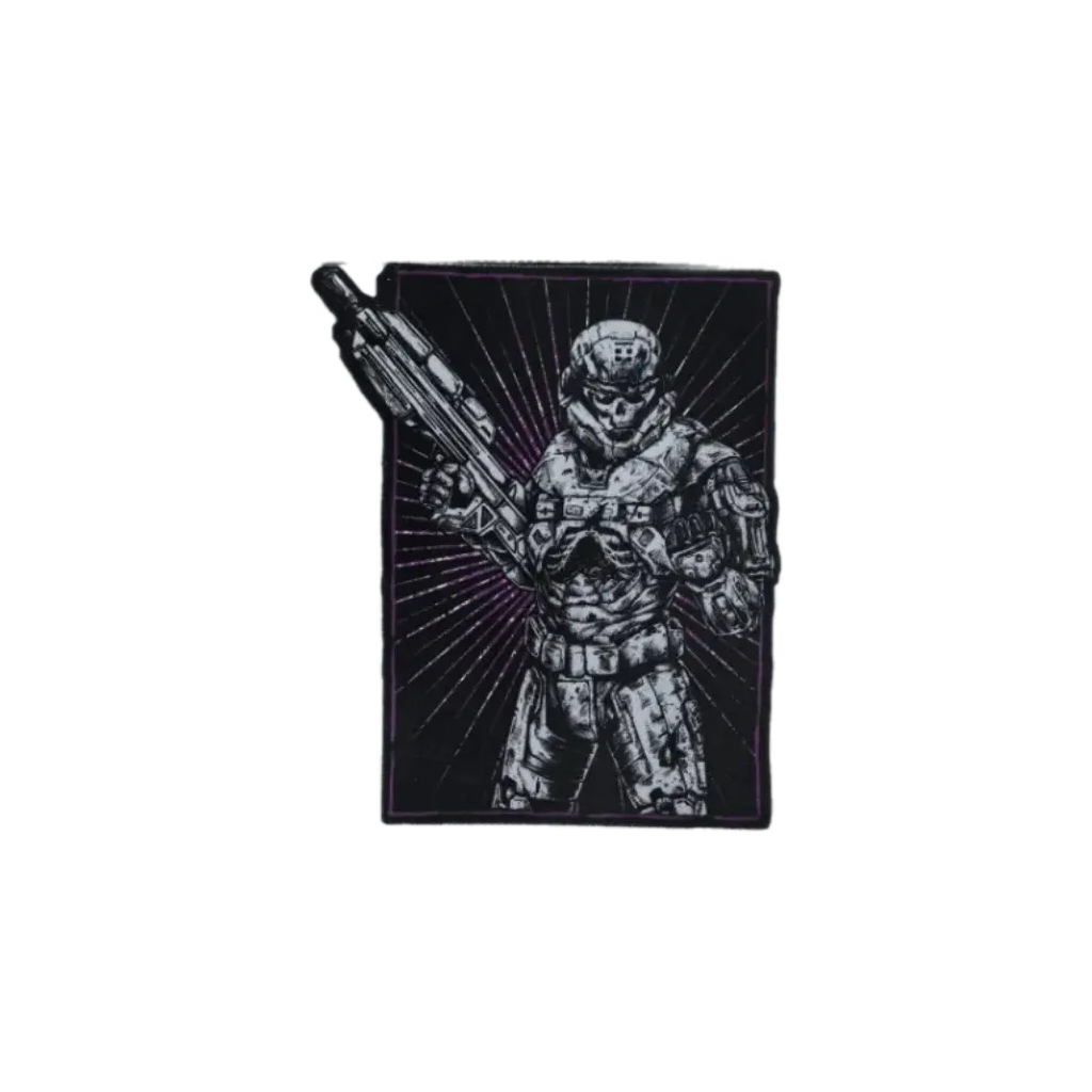 Lone Survivor - 4”x 3.5" Sublimation Velcro Morale Patch Threat Llama