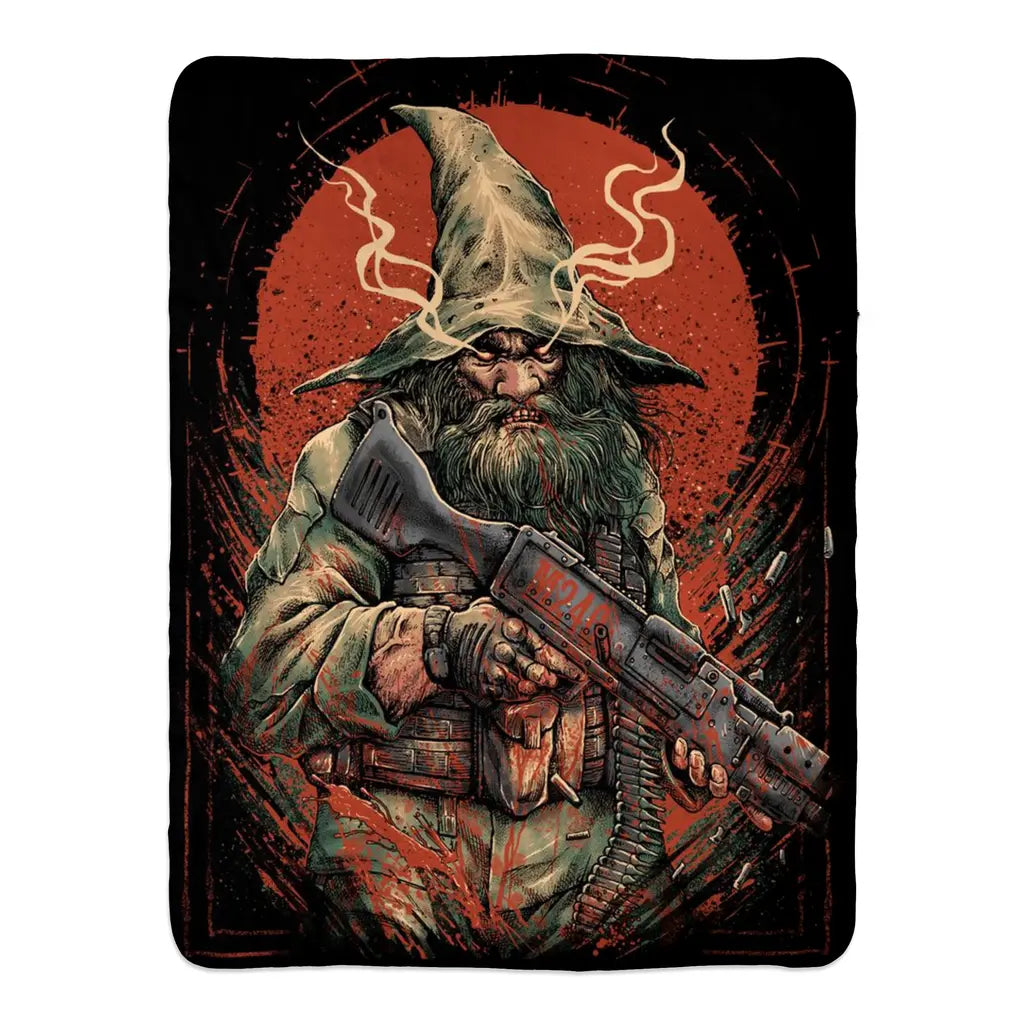 M240 Wizard (Fleece Blanket) Threat Llama