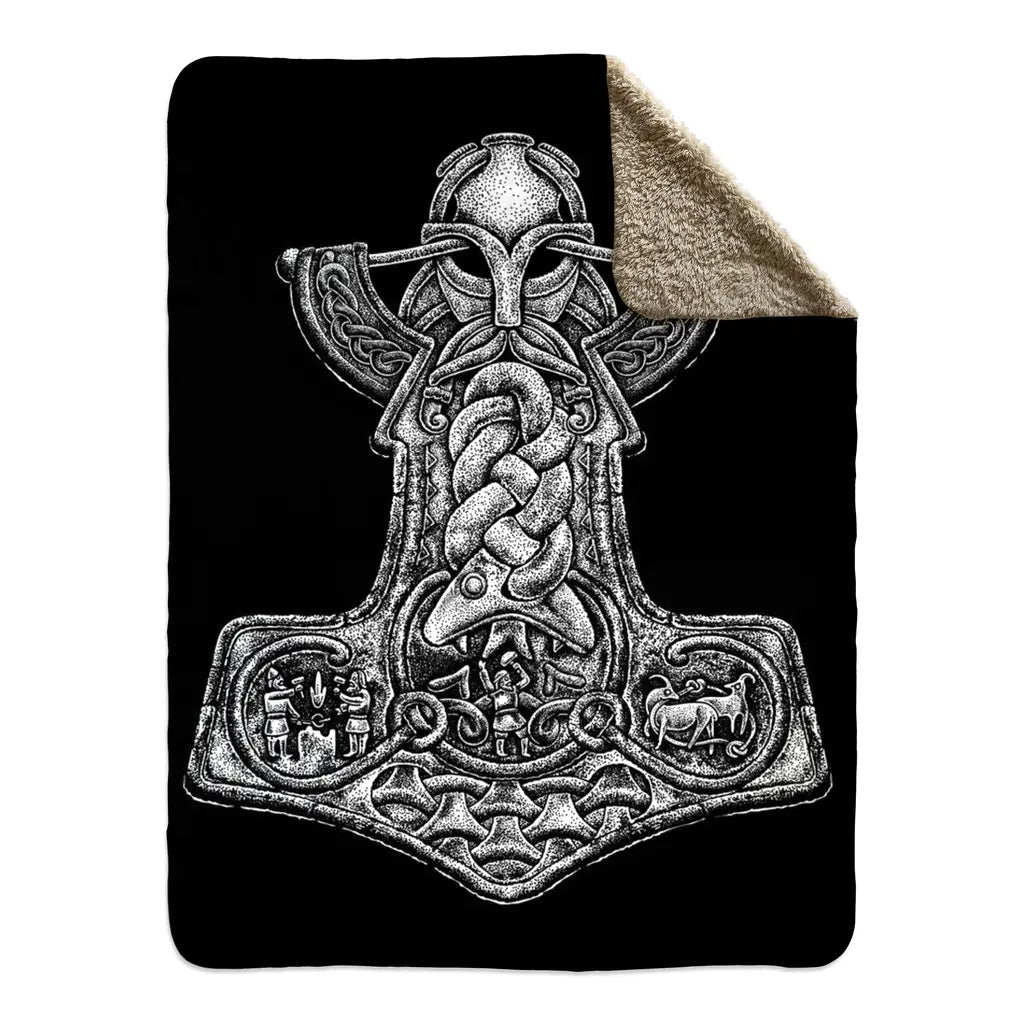 Mjölnir (Fleece Blanket) - Threat Llama
