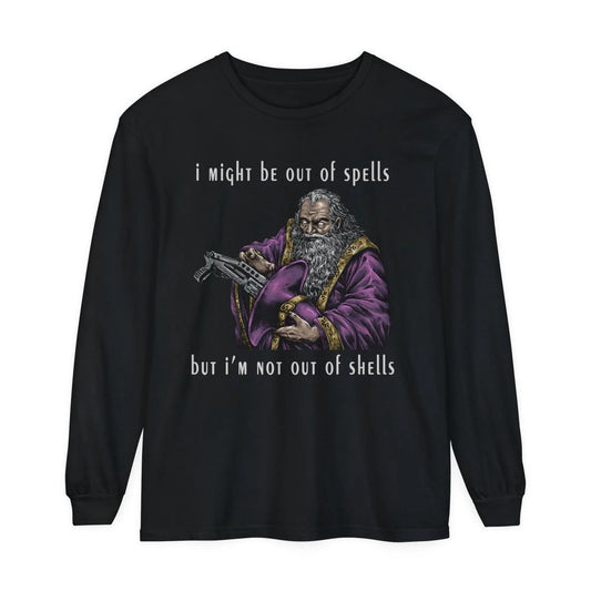 Out Of Spells (Long Sleeve) Printify