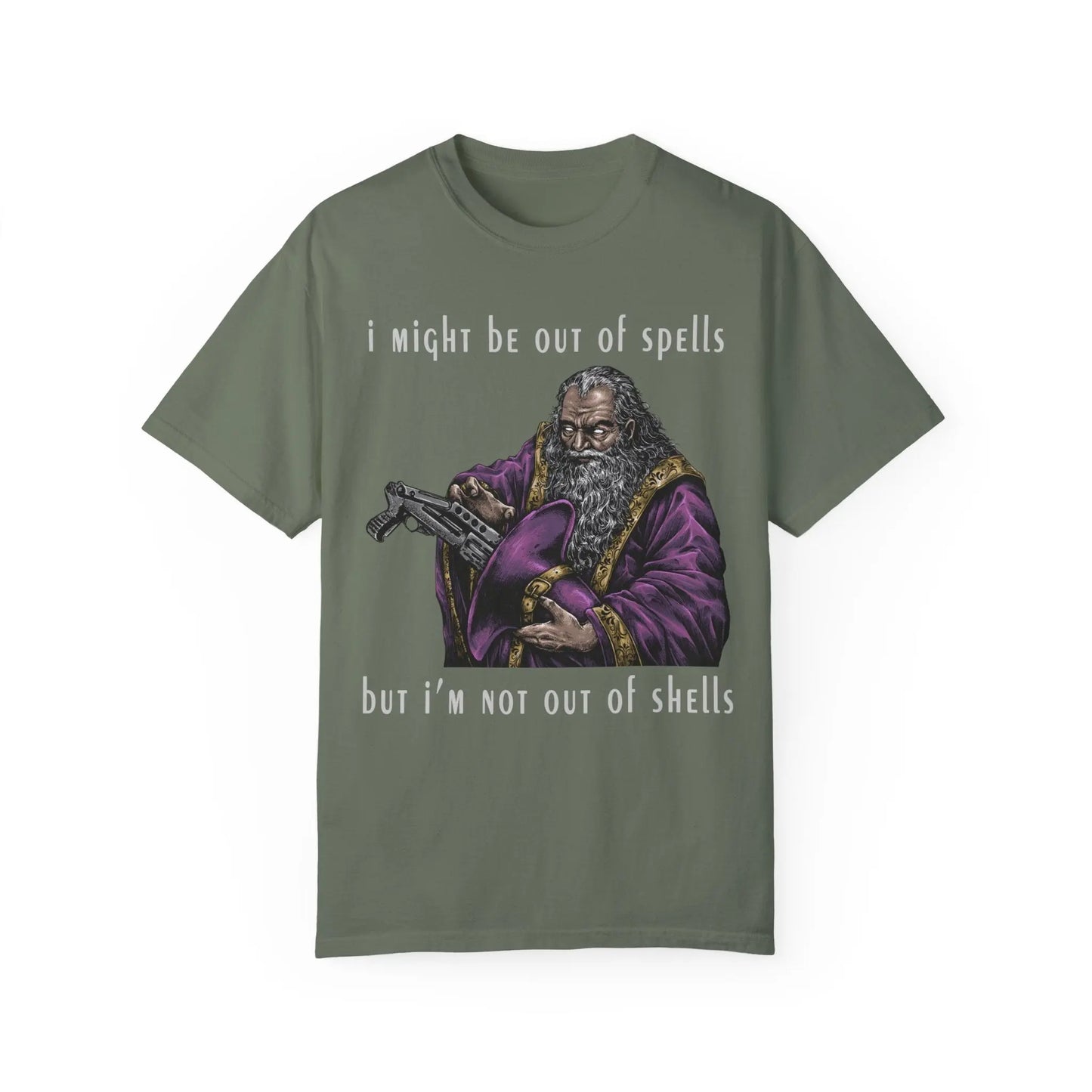 Out Of Spells (Shirt) Threat Llama