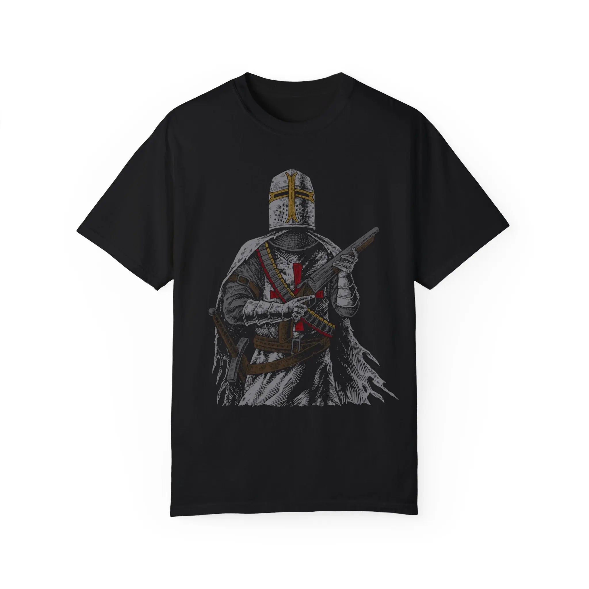 Shotgun Crusader (Shirt) - Threat Llama