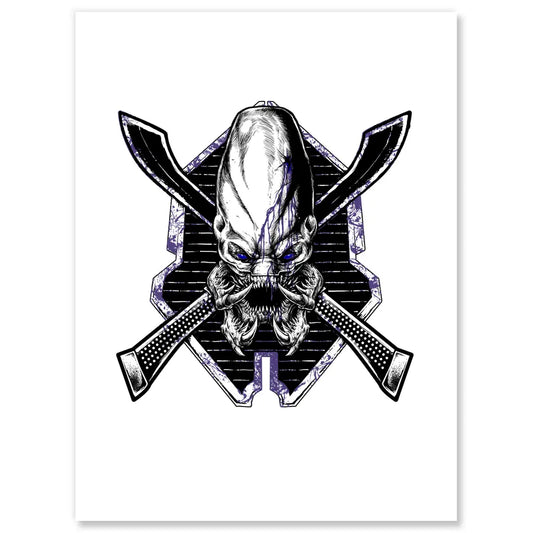 Xeno Mode (Sticker) Threat Llama